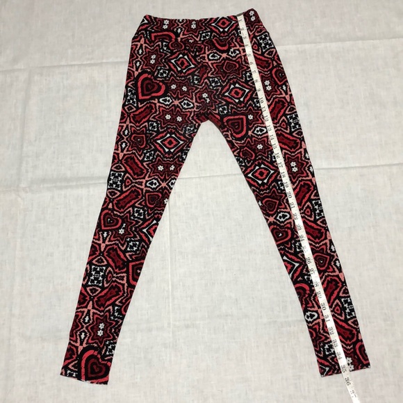 One size LuLaRoe Valentine leggings - Picture 2 of 3